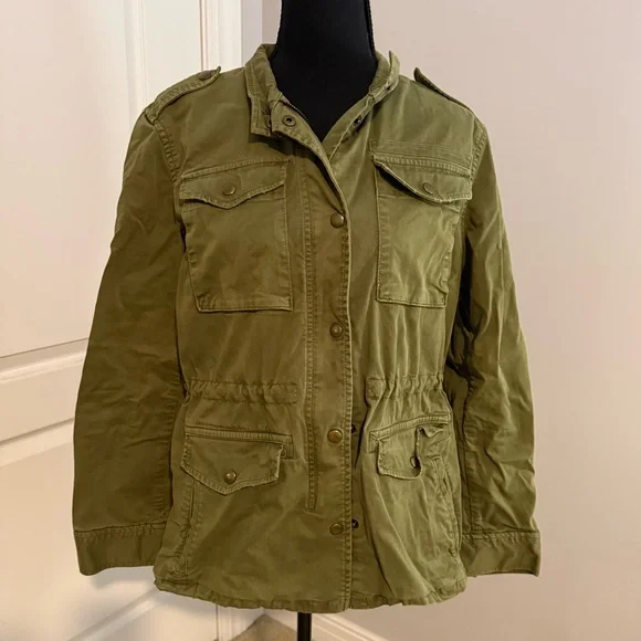 GAP Olive Utility Jacket - Picture 1 of 5